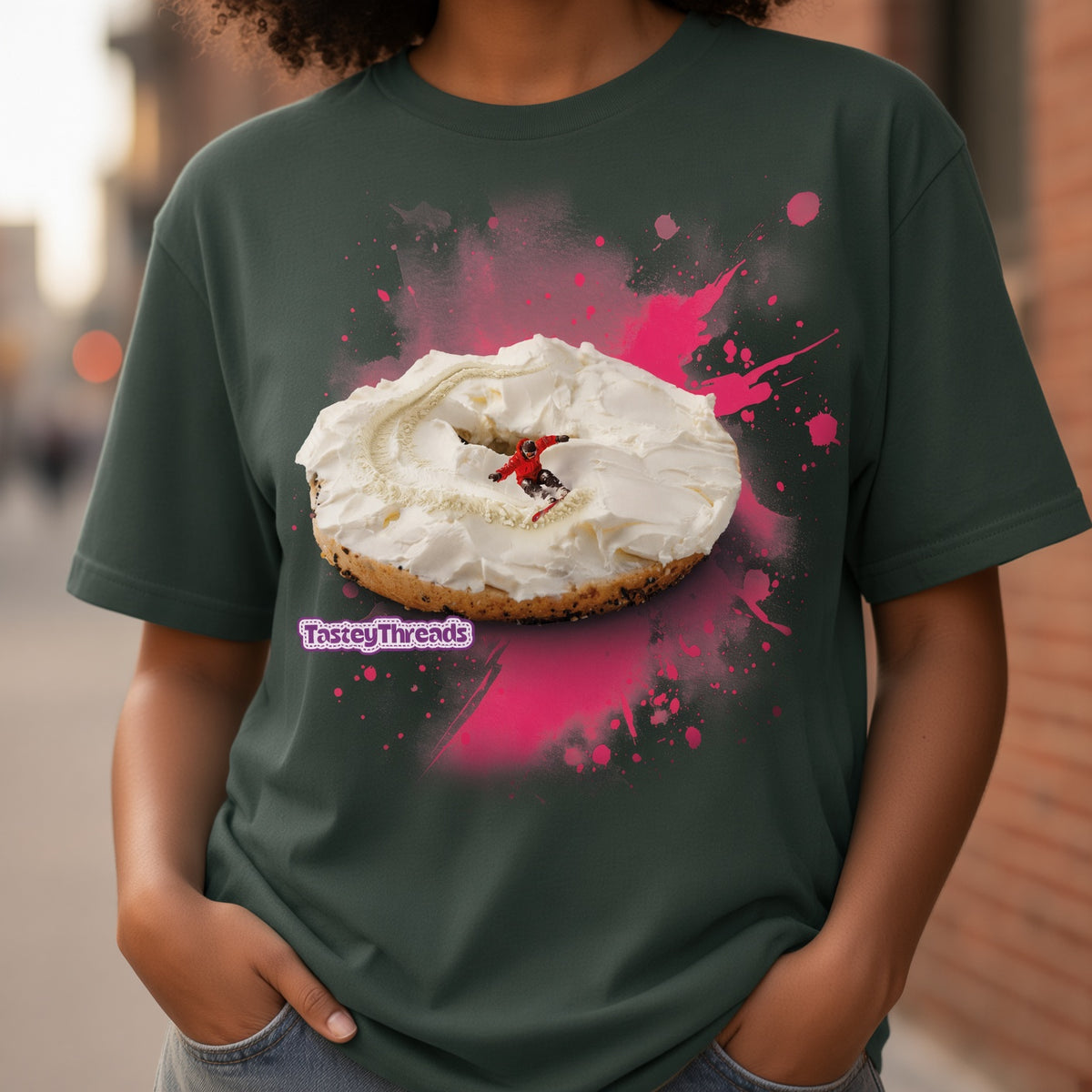 Snowboarder Bagel